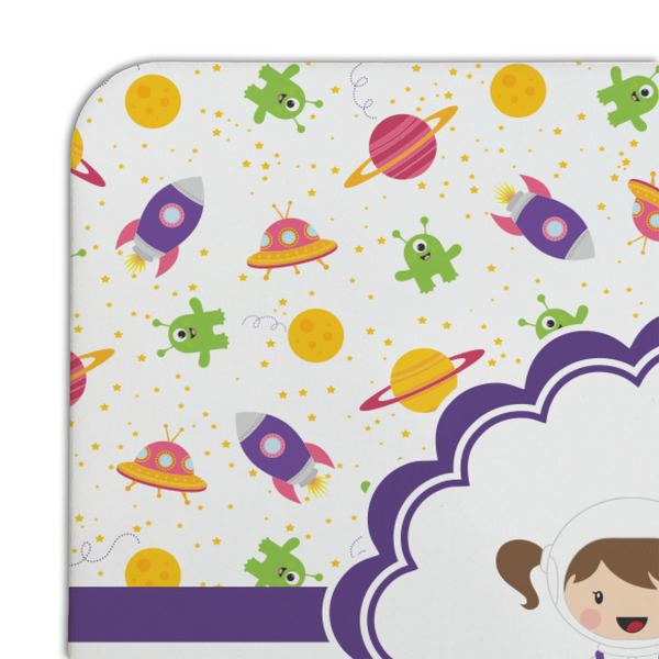 Girl's Space & Geometric Print Coaster Set - DETAIL