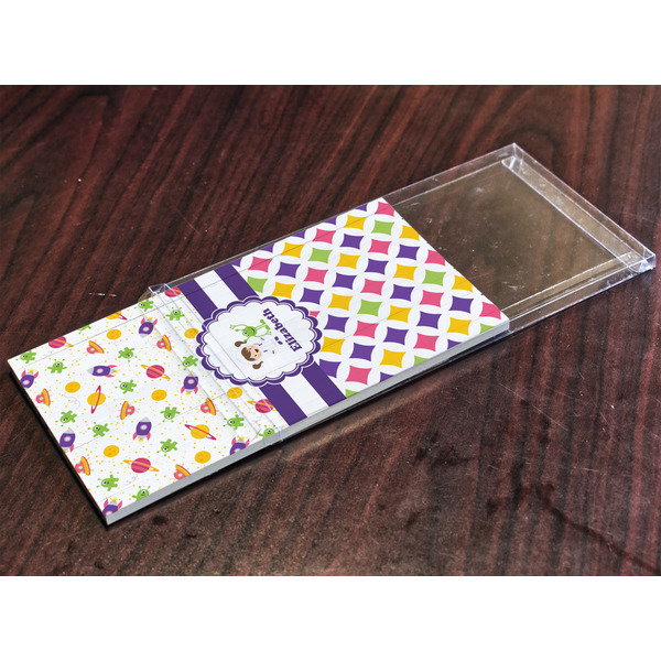 Girl's Space & Geometric Print Colored Pencils - In Package