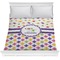 Girl's Space & Geometric Print Comforter - Full / Queen (Personalized)