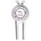 Girl's Space & Geometric Print Golf Divot Tool & Ball Marker (Personalized)