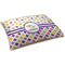 Girl's Space & Geometric Print Dog Beds - SMALL