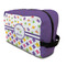Girl's Space & Geometric Print Toiletry Bag / Dopp Kit (Personalized)