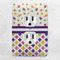 Girl's Space & Geometric Print Electric Outlet Plate - LIFESTYLE