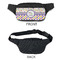 Girl's Space & Geometric Print Fanny Packs - APPROVAL