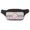 Girl's Space & Geometric Print Fanny Pack - Modern Style (Personalized)