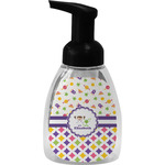 Girl's Space & Geometric Print Foam Soap Bottle - Black (Personalized)