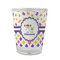 Girl's Space & Geometric Print Glass Shot Glass - 1.5 oz - Single (Personalized)