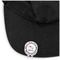 Girl's Space & Geometric Print Golf Ball Marker Hat Clip - Main