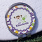 Girl's Space & Geometric Print Golf Ball Marker - Hat Clip