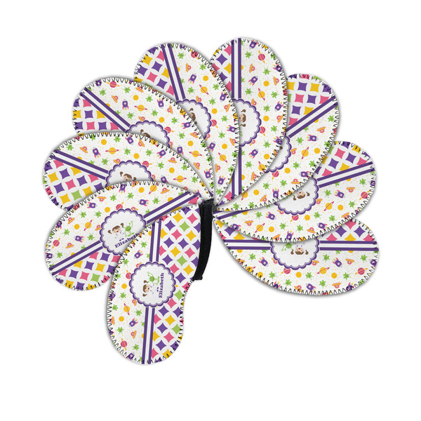 Girl's Space & Geometric Print Golf Club Covers - PARENT/MAIN (set of 9)