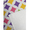 Girl's Space & Geometric Print Golf Towel - Detail
