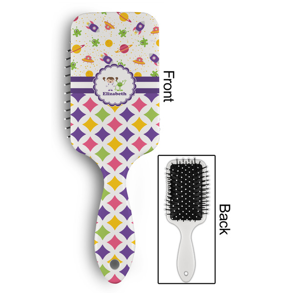 Girl's Space & Geometric Print Hair Brush - Approval