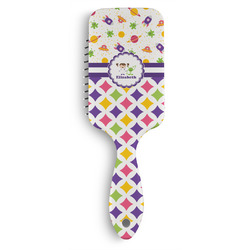Girl's Space & Geometric Print Hair Brushes (Personalized)