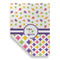 Girl's Space & Geometric Print House Flags - Double Sided - FRONT FOLDED