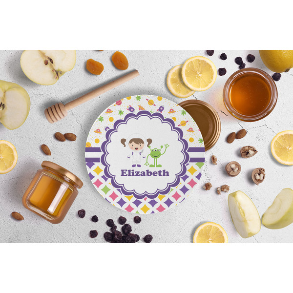 Girl's Space & Geometric Print Jar Opener - Lifestyle Image