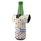 Girl's Space & Geometric Print Jersey Bottle Cooler - ANGLE (on bottle)
