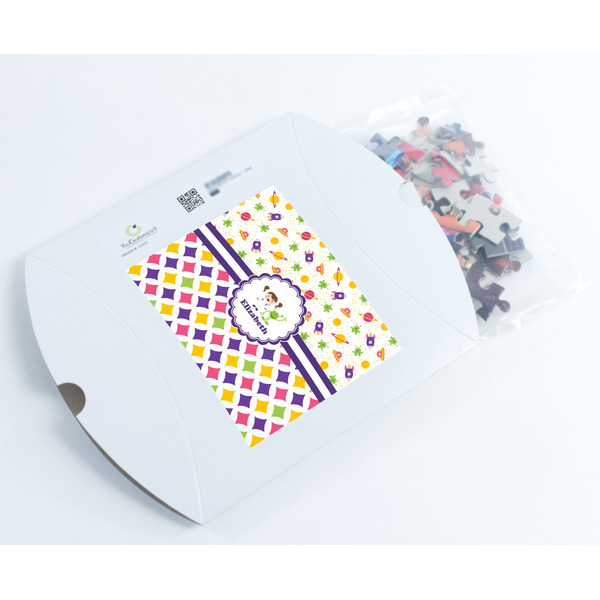 Girl's Space & Geometric Print Jigsaw Puzzle 110 Piece - Box