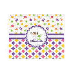 Girl's Space & Geometric Print 500 pc Jigsaw Puzzle (Personalized)