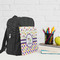 Girl's Space & Geometric Print Kid's Backpack - Lifestyle