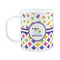 Girl's Space & Geometric Print Plastic Kids Mug (Personalized)