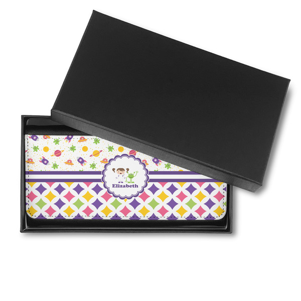 Girl's Space & Geometric Print Ladies Wallet - in box
