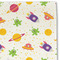 Girl's Space & Geometric Print Linen Placemat - DETAIL