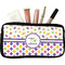 Girl's Space & Geometric Print Makeup / Cosmetic Bag (Personalized)