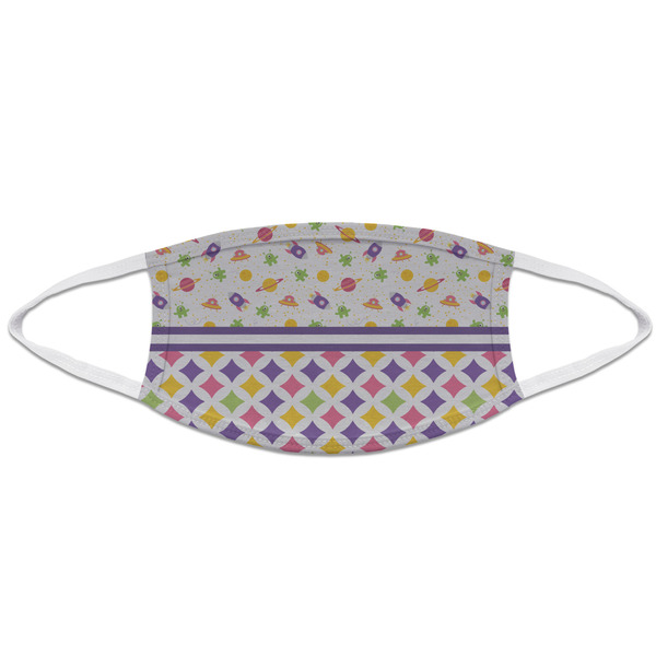Girl's Space & Geometric Print Mask2