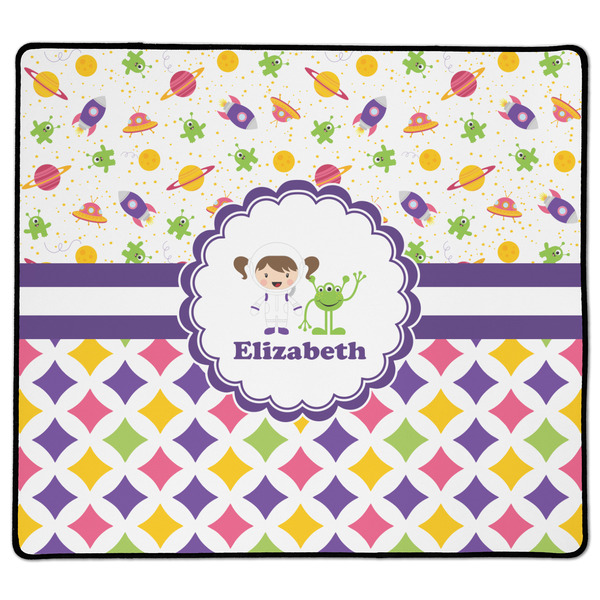 Girl's Space & Geometric Print Medium Gaming Mats - APPROVAL