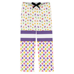 Girl's Space & Geometric Print Mens Pajama Pants - XS