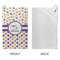 Girl's Space & Geometric Print Microfiber Golf Towels - Small - APPROVAL