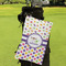 Girl's Space & Geometric Print Microfiber Golf Towels - Small - LIFESTYLE