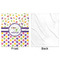 Girl's Space & Geometric Print Minky Blanket - 50"x60" - Single Sided - Front & Back
