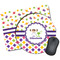 Girl's Space & Geometric Print Mouse Pads - Round & Rectangular