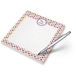 Girl's Space & Geometric Print Notepad (Personalized)
