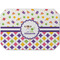 Girl's Space & Geometric Print Octagon Placemat - Single front