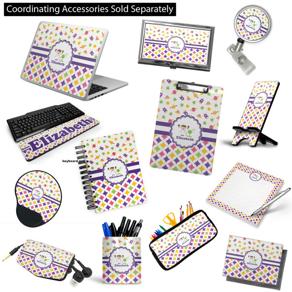 Girl's Space & Geometric Print Office & Desk Accessories