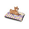 Girl's Space & Geometric Print Outdoor Dog Beds - Small - IN CONTEXT