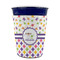 Girl's Space & Geometric Print Party Cup Sleeves - without bottom - FRONT (on cup)