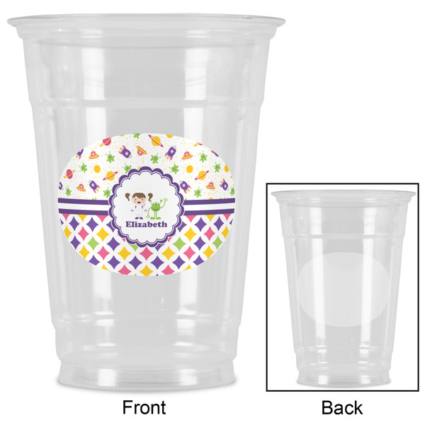 Girl's Space & Geometric Print Party Cups - 16oz - Approval
