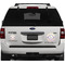 Girl's Space & Geometric Print Personalized Car Magnets on Ford Explorer