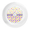 Girl's Space & Geometric Print Plastic Party Dinner Plates - Approval