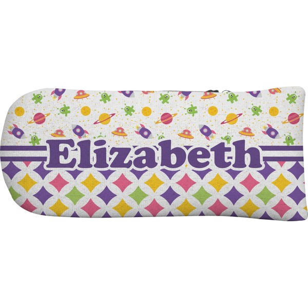 Girl's Space & Geometric Print Putter Cover (Front)