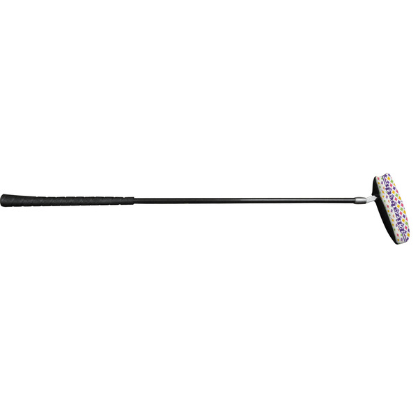 Girl's Space & Geometric Print Putter Cover (In Use)