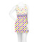 Girl's Space & Geometric Print Racerback Dress - On Model - Front