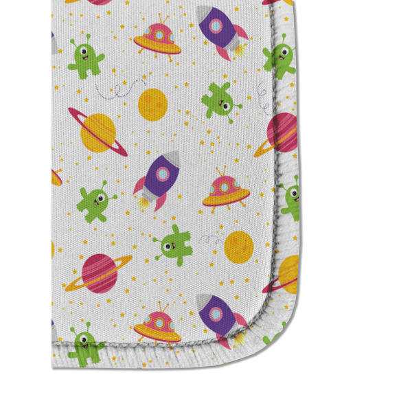 Girl's Space & Geometric Print Sanitizer Holder Keychain - Detail