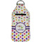 Girl's Space & Geometric Print Sanitizer Holder Keychain - Large (Front)