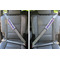 Girl's Space & Geometric Print Seat Belt Covers (Set of 2 - In the Car)