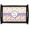 Girl's Space & Geometric Print Wooden Tray (Personalized)