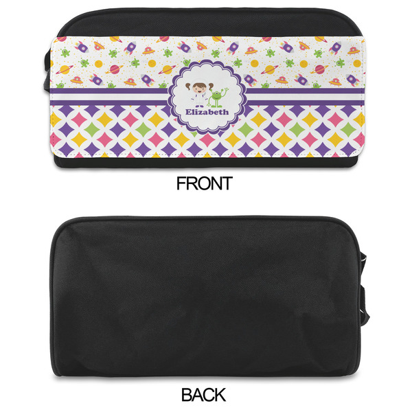 Girl's Space & Geometric Print Shoe Bags - APPROVAL